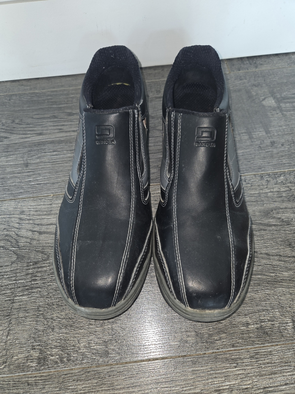 Mens Dakota's Street Casual Slip-On STEEL-TOE Work Shoes